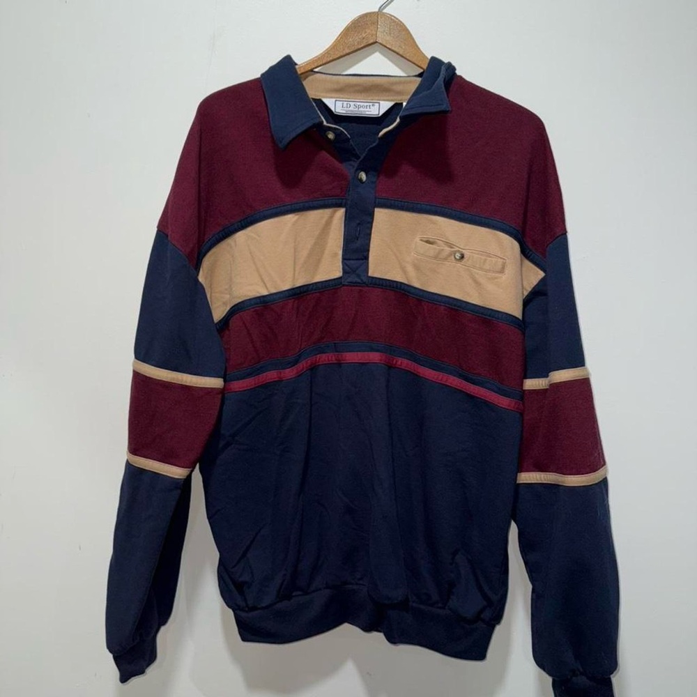 LD Sport Colorblock Polo Shirt
